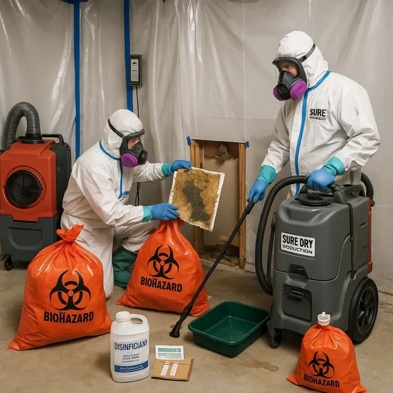Contaminated Water Handling Protocols process in Hiawatha, KS